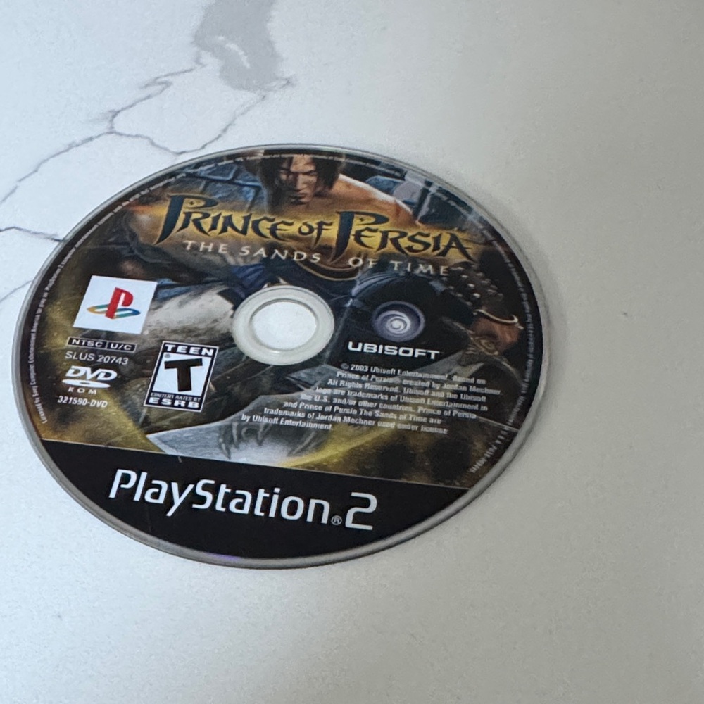 Prince of Persia: The Sands of Time for PlayStation 2 - Black Disc by Ubisoft